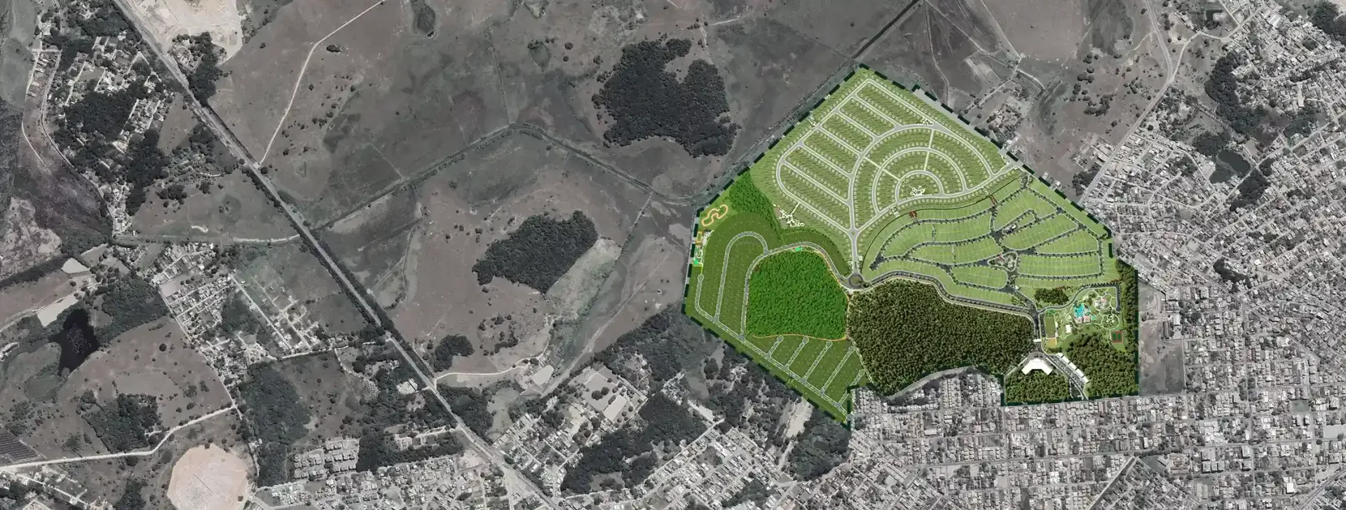 Mapa do empreendimento