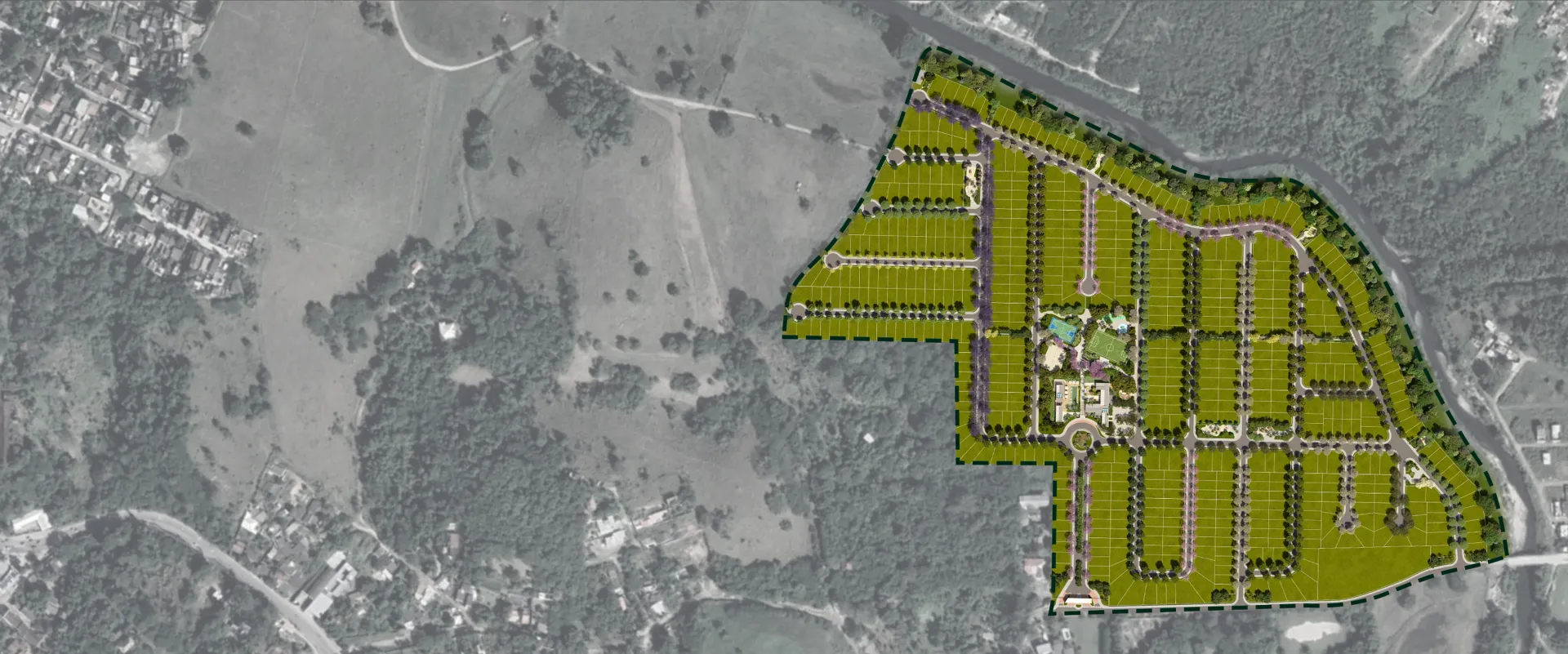 Mapa do empreendimento
